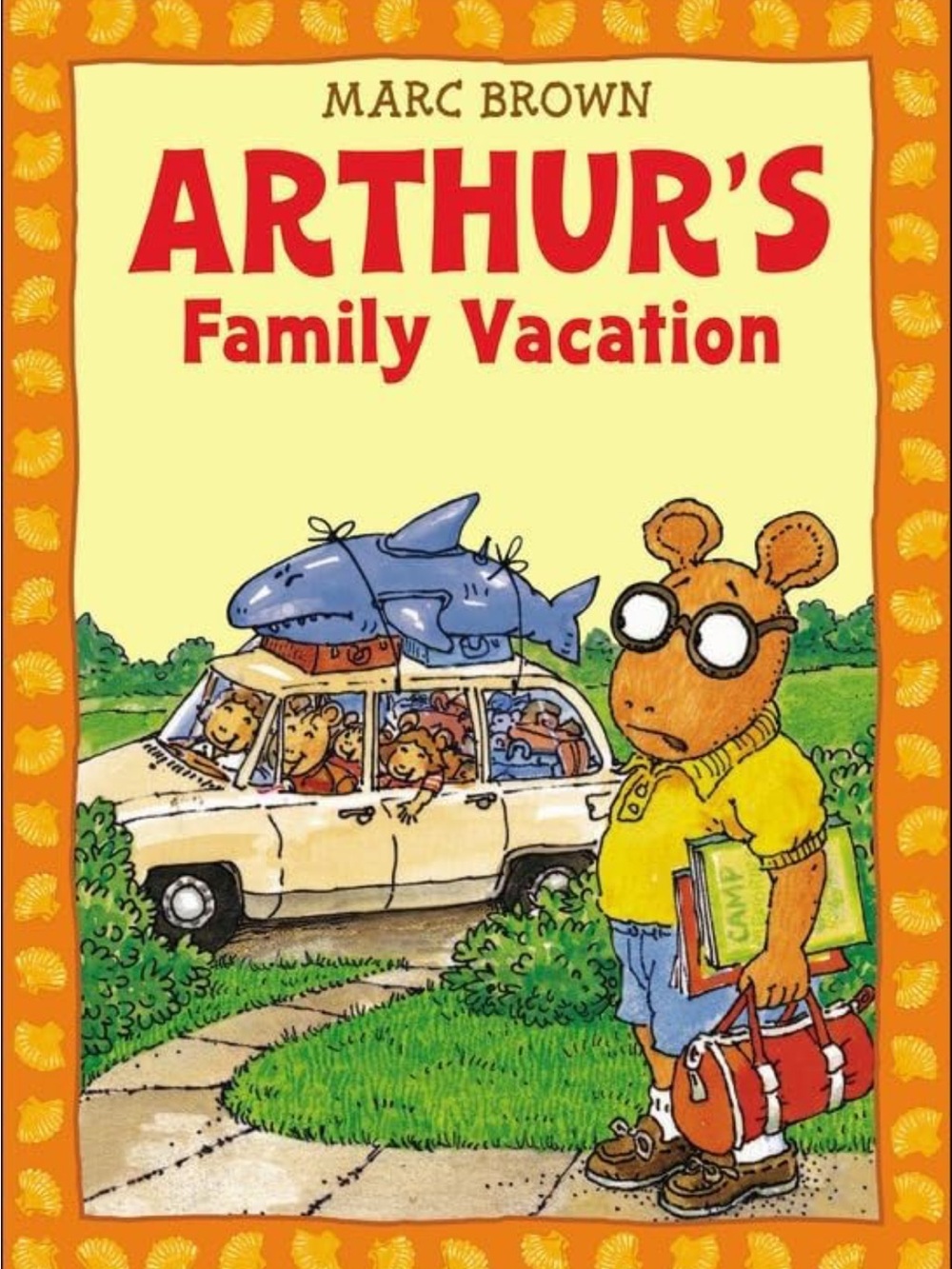 Arthur's Family Vacation by Marc Brown - ( Library Binding)
